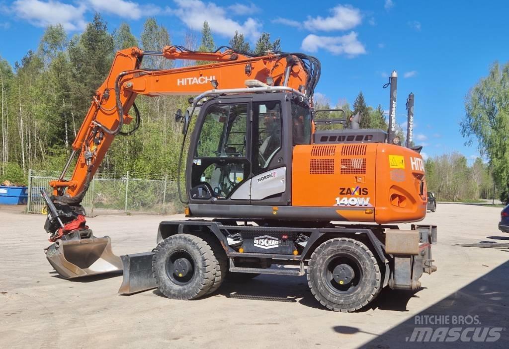 Hitachi ZX 140 W-6 Bageri na kotačima