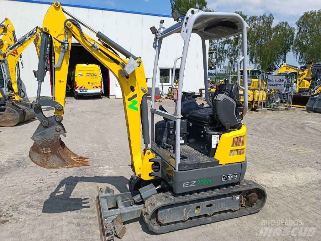 Wacker Neuson EZ17e Bageri gusjeničari