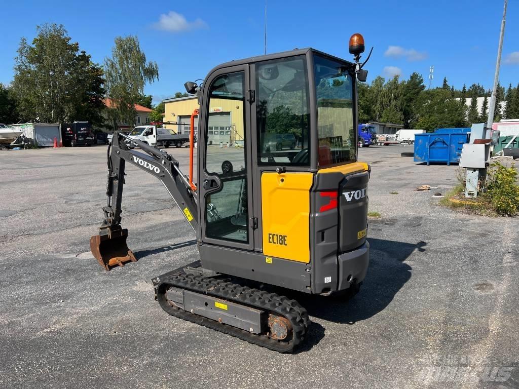 Volvo EC 18 E Mini bageri <7t