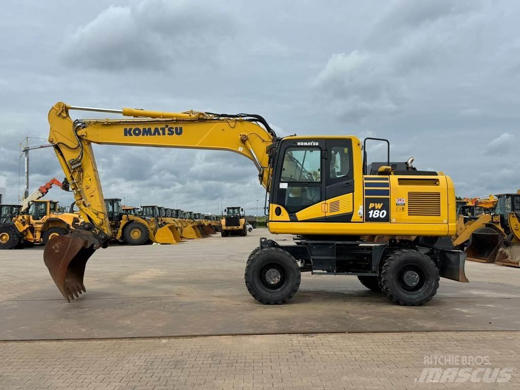 Komatsu PW180-11 Bageri na kotačima