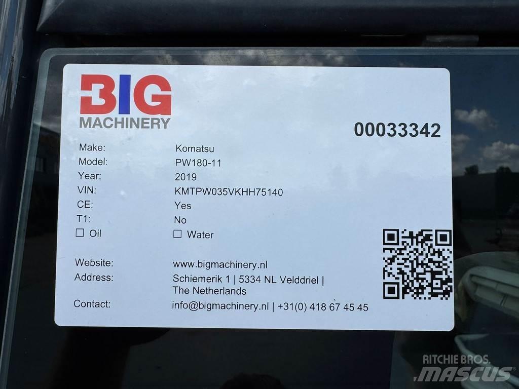 Komatsu PW180-11 Bageri na kotačima
