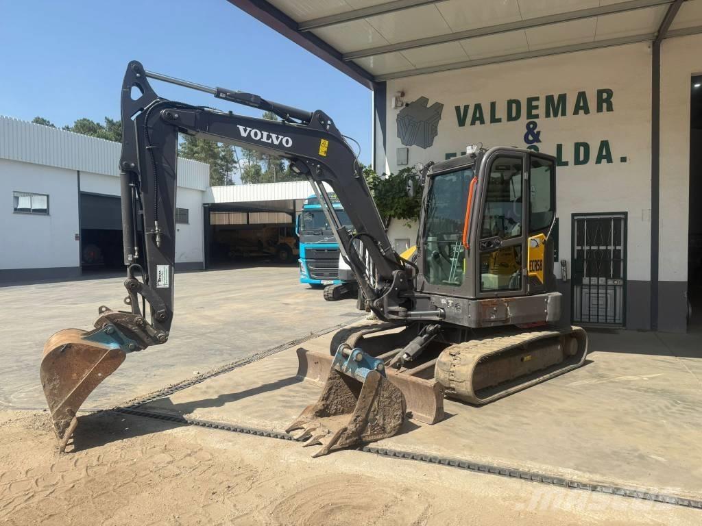 Volvo ECR 58 F Mini bageri <7t