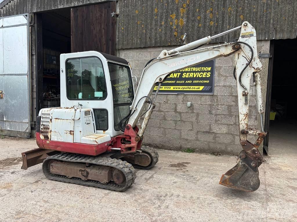 Takeuchi TB 125 Mini bageri <7t