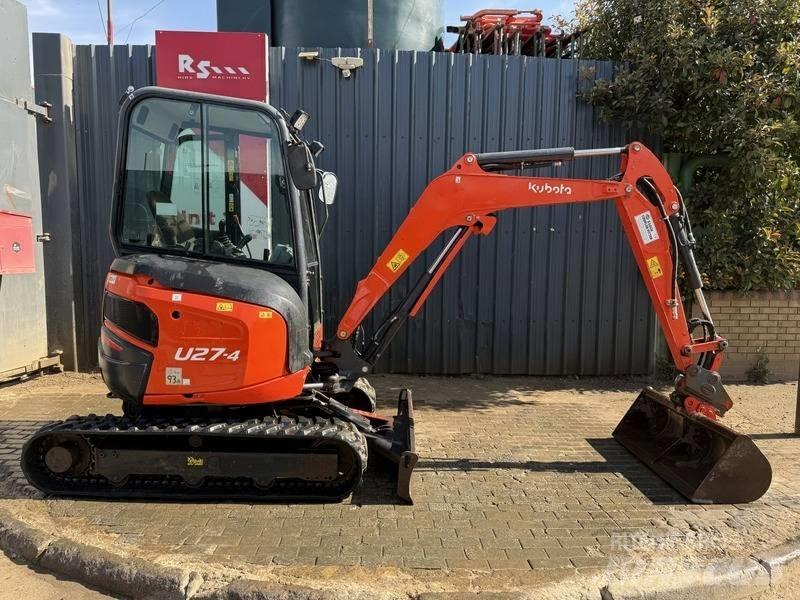 Kubota U 27-4 Mini bageri <7t
