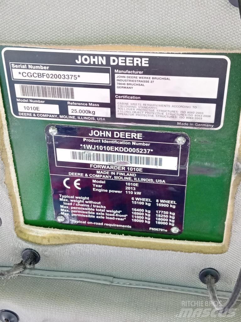 John Deere 1010 E Forvarderi