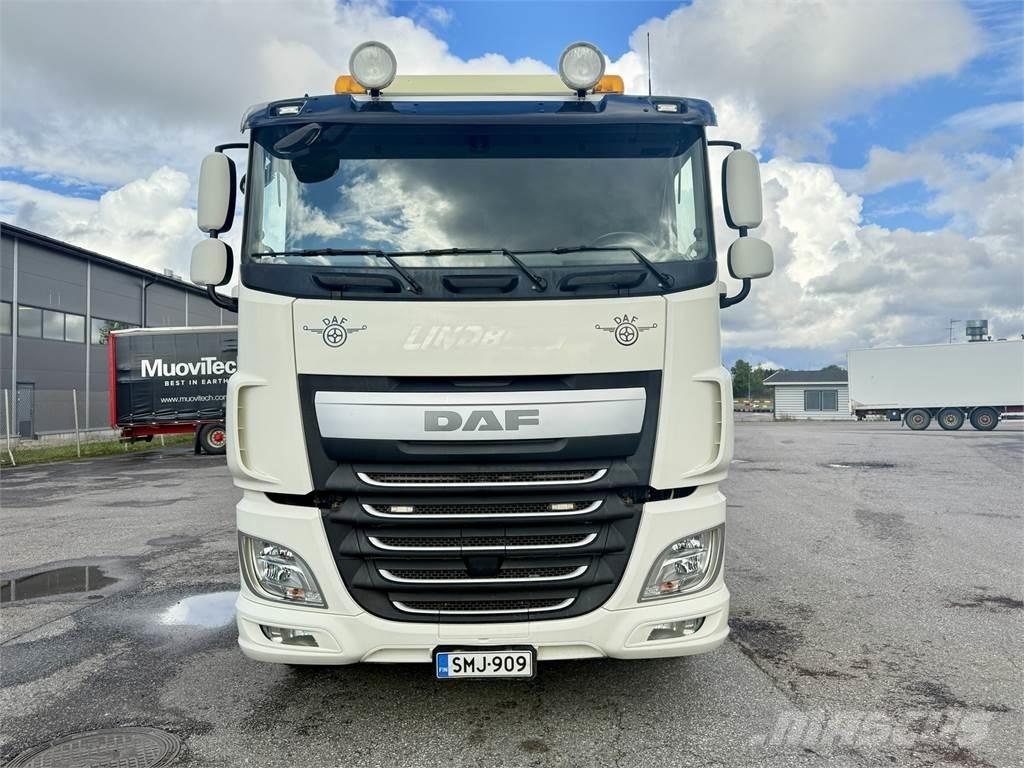 DAF XF 510 6X2 FAN Rol kiper kamioni s kukama za dizanje