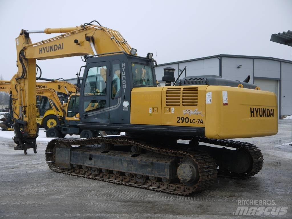 Hyundai R 290 LC-7A Bageri gusjeničari