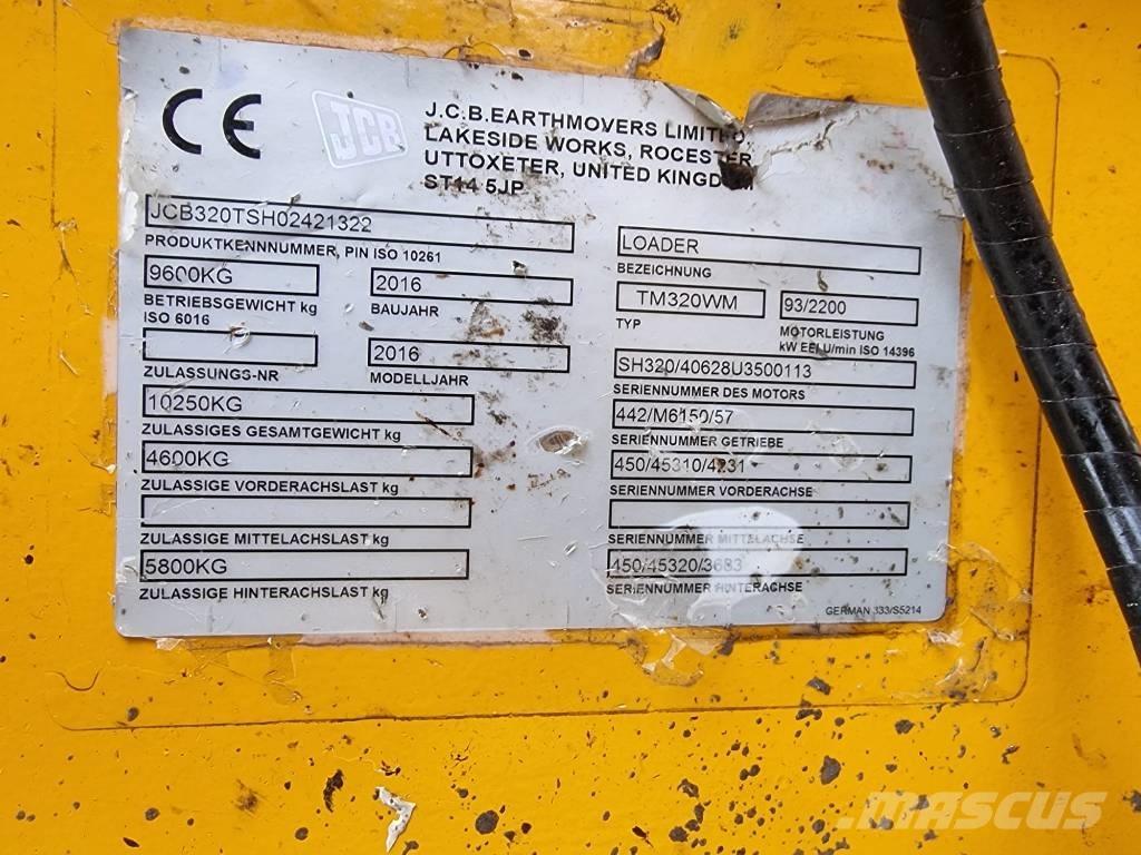 JCB TM 320 WM Teleskopski viličari