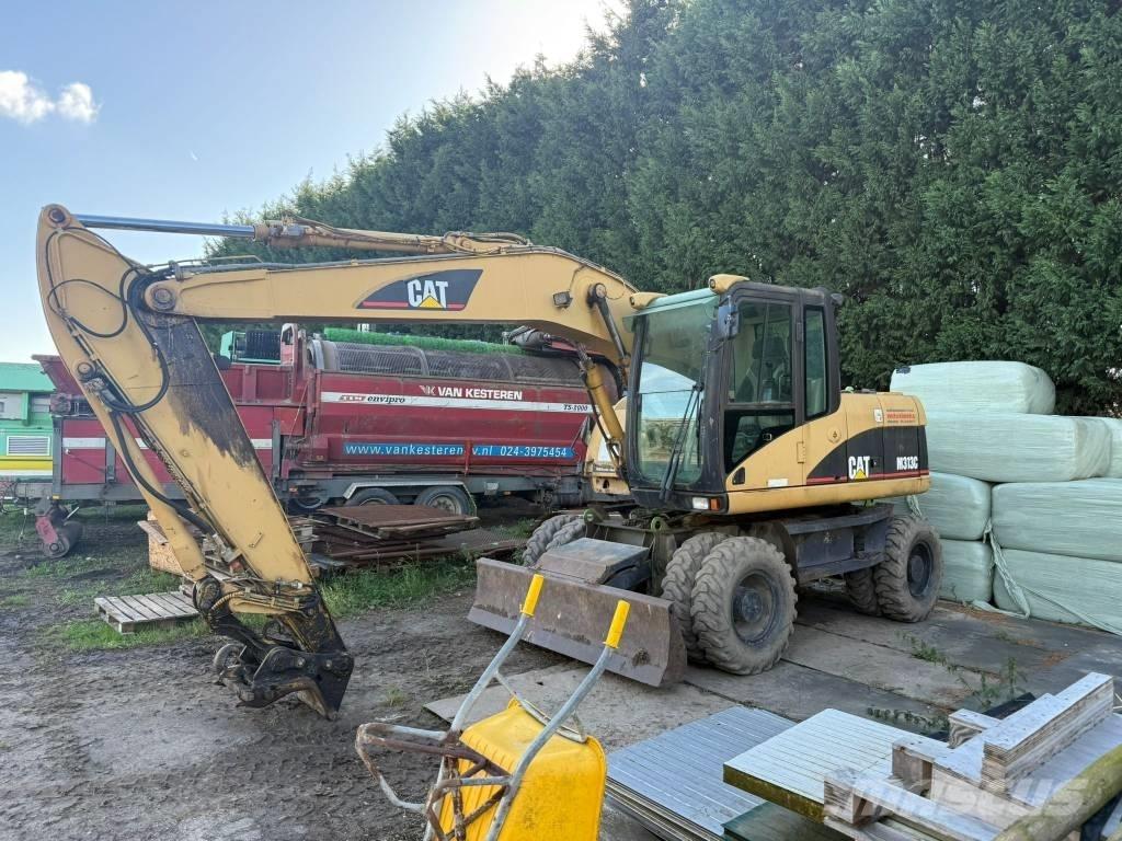 CAT M 313 C Bageri na kotačima
