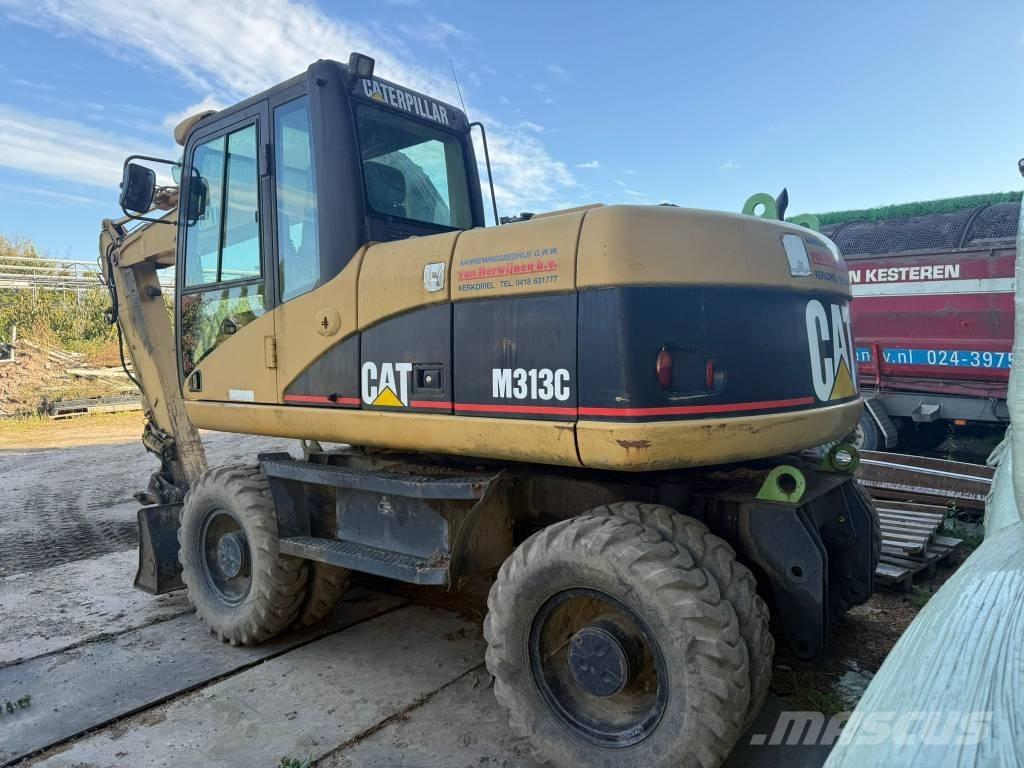 CAT M 313 C Bageri na kotačima