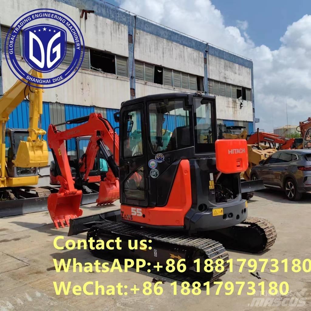 Hitachi ZX 55 U-5 A Mini bageri <7t