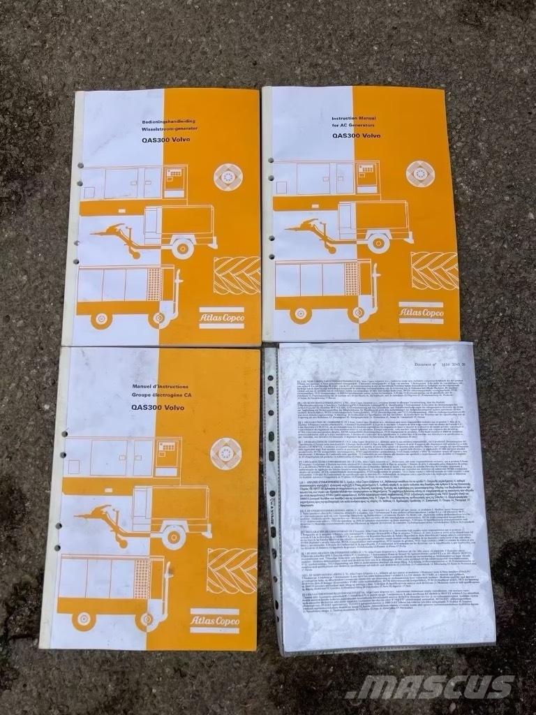 Atlas Copco QAS 300 Dizel agregati