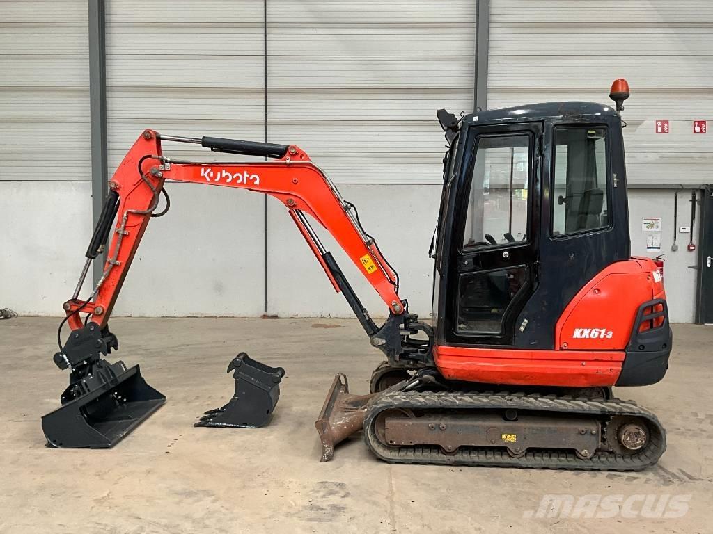 Kubota KX 61-3 Mini bageri <7t