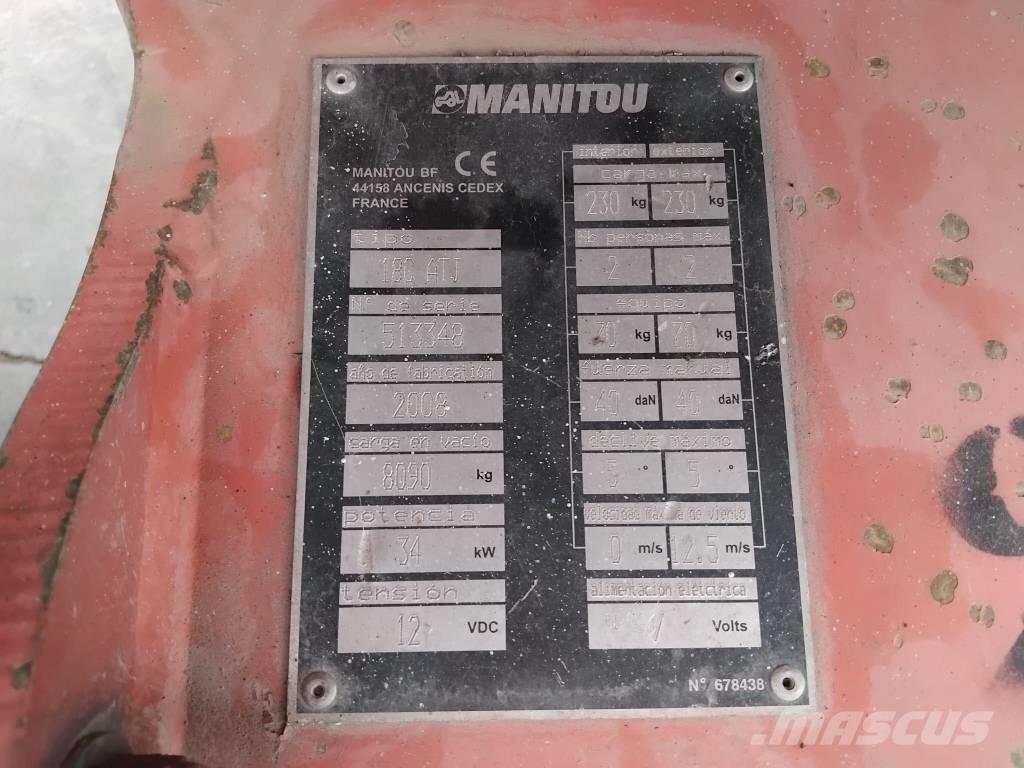 Manitou 180ATJ Zglobne podizne platforme