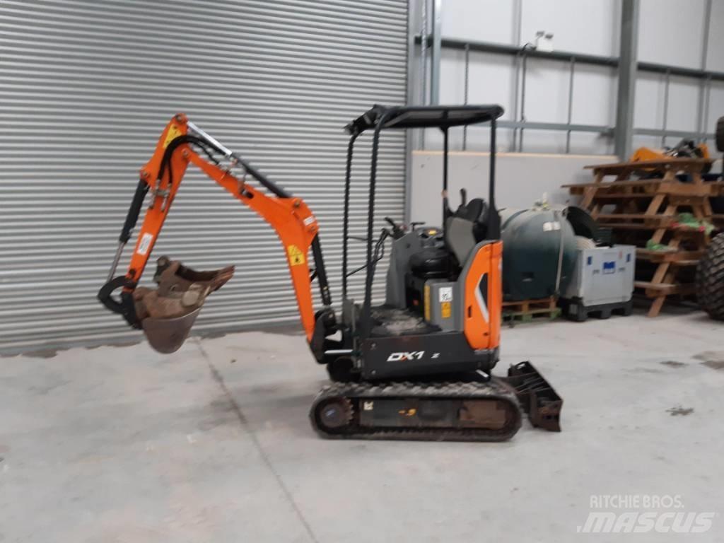Doosan DX17Z Mini bageri <7t