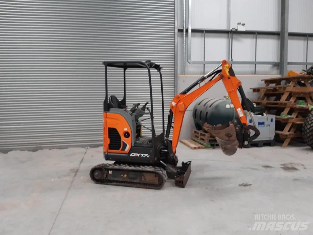 Doosan DX17Z Mini bageri <7t