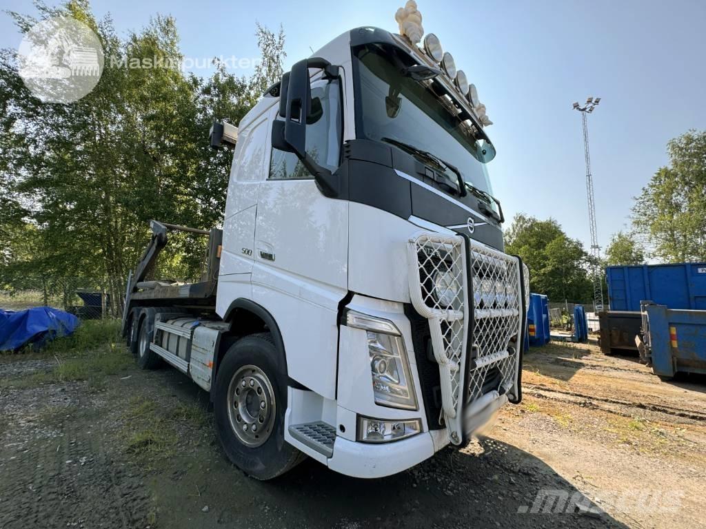 Volvo FH 500 Rol kiper kamioni s kukama za dizanje