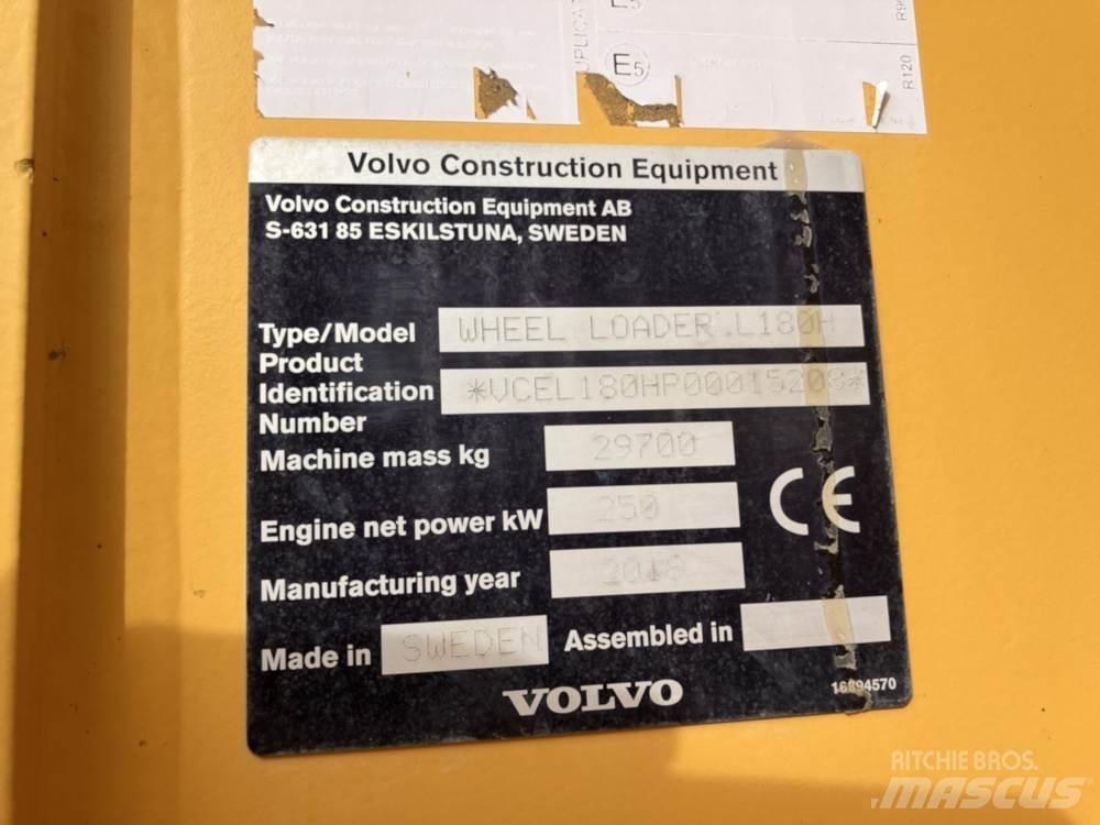 Volvo L180H Utovarivači na kotačima