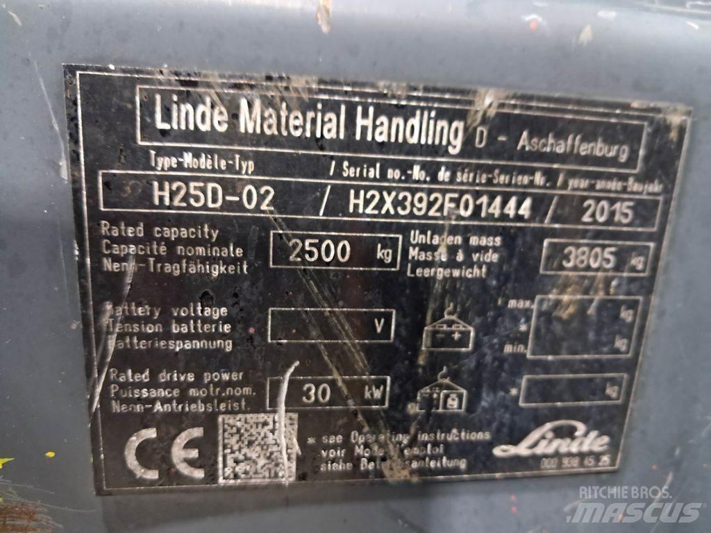 Linde H25D-02 Dizelski viličari