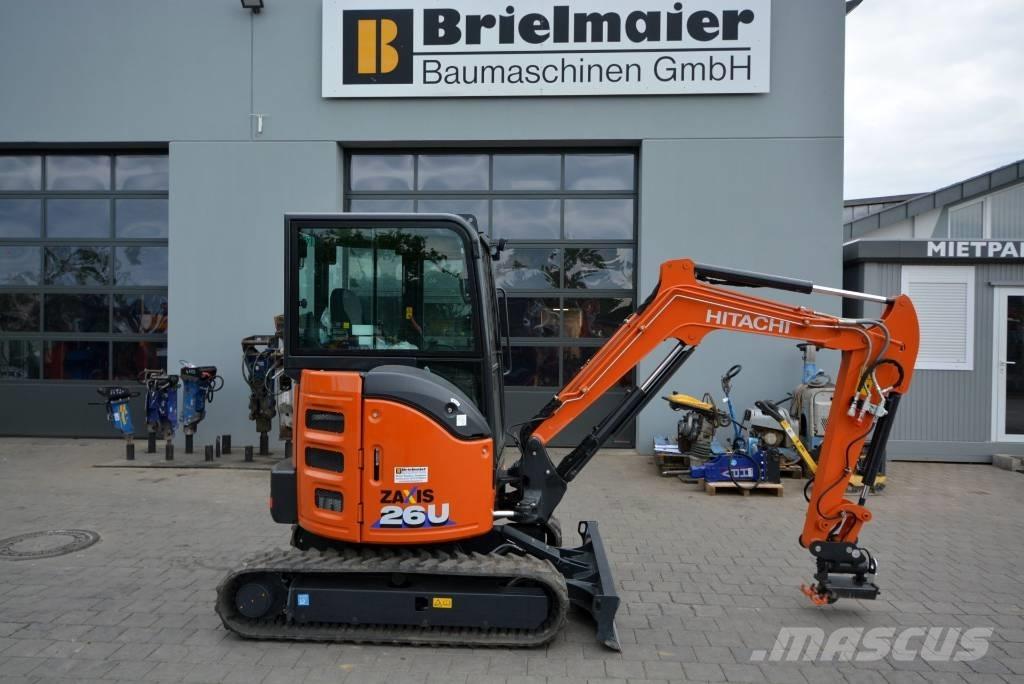 Hitachi ZX 26 U-6 Mini bageri <7t