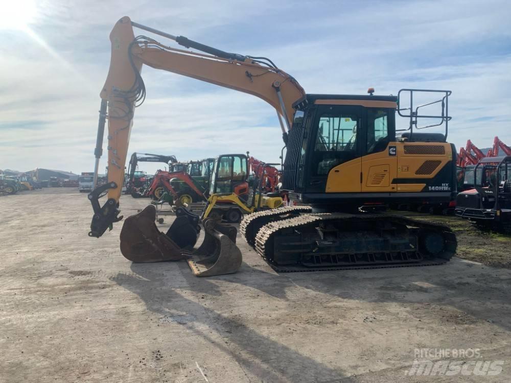 Hyundai HX 140 HW Bageri gusjeničari