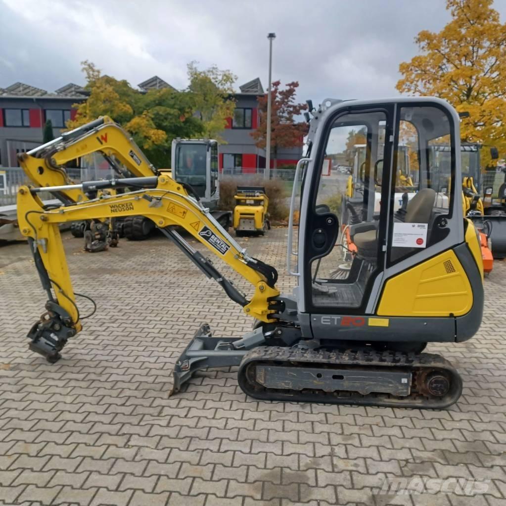 Wacker Neuson ET20 Bageri gusjeničari