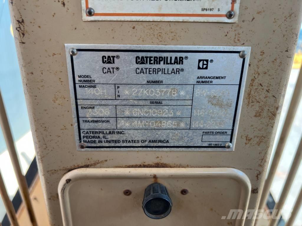 CAT 140H Grejderi