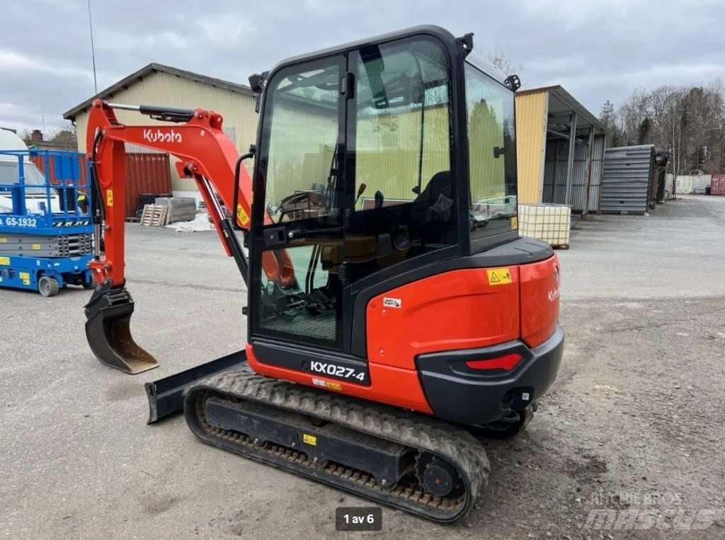 Kubota KX 027 Mini bageri <7t