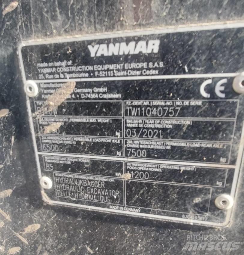 Yanmar B 110 W Bageri na kotačima