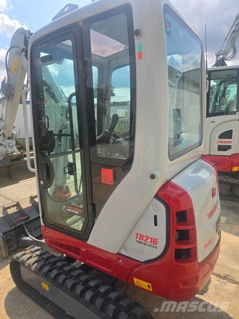 Takeuchi TB 216 A Mini bageri <7t