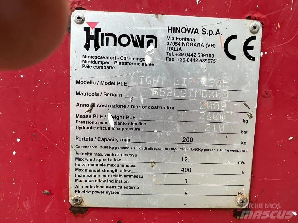Hinowa LIGHLIFT 1965 Zglobne podizne platforme