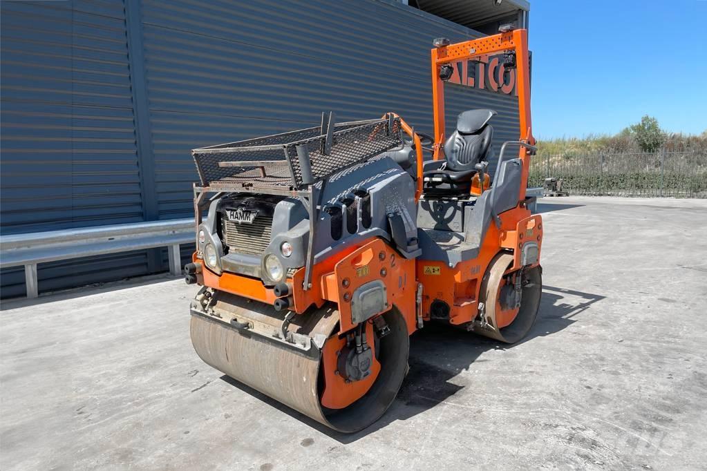 Hamm HD 12 VV Valjci sa dvojnim bubnjem