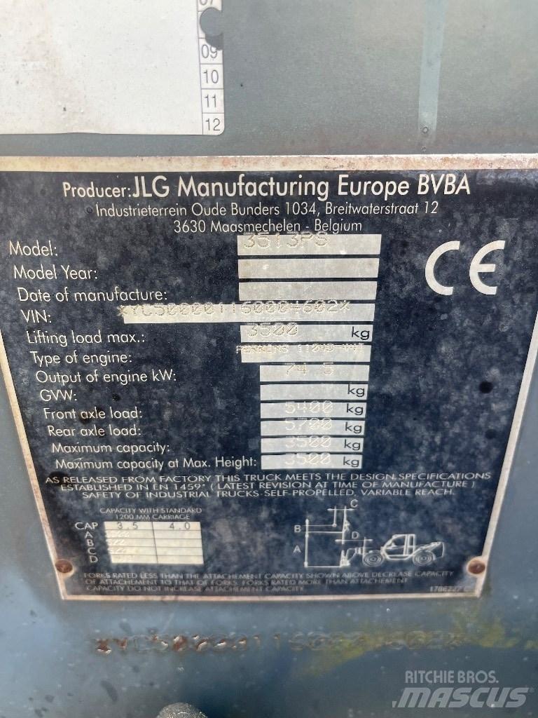 JLG 3513 PS Teleskopski viličari