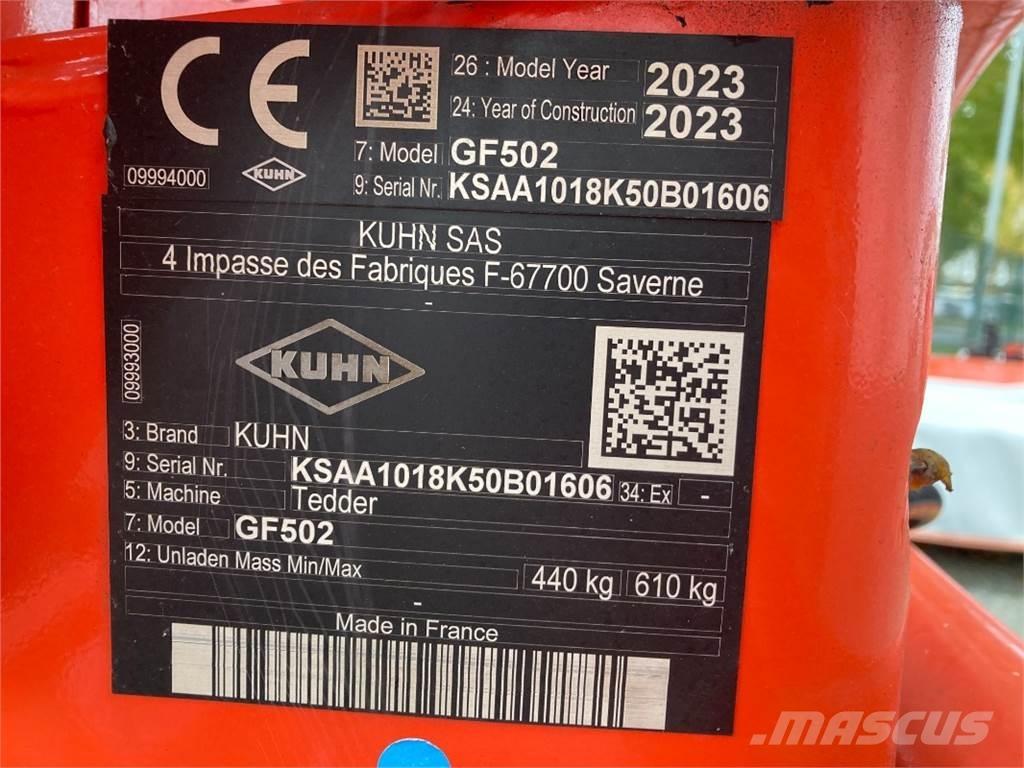 Kuhn GF 502 Okretači i sakupljači sijena