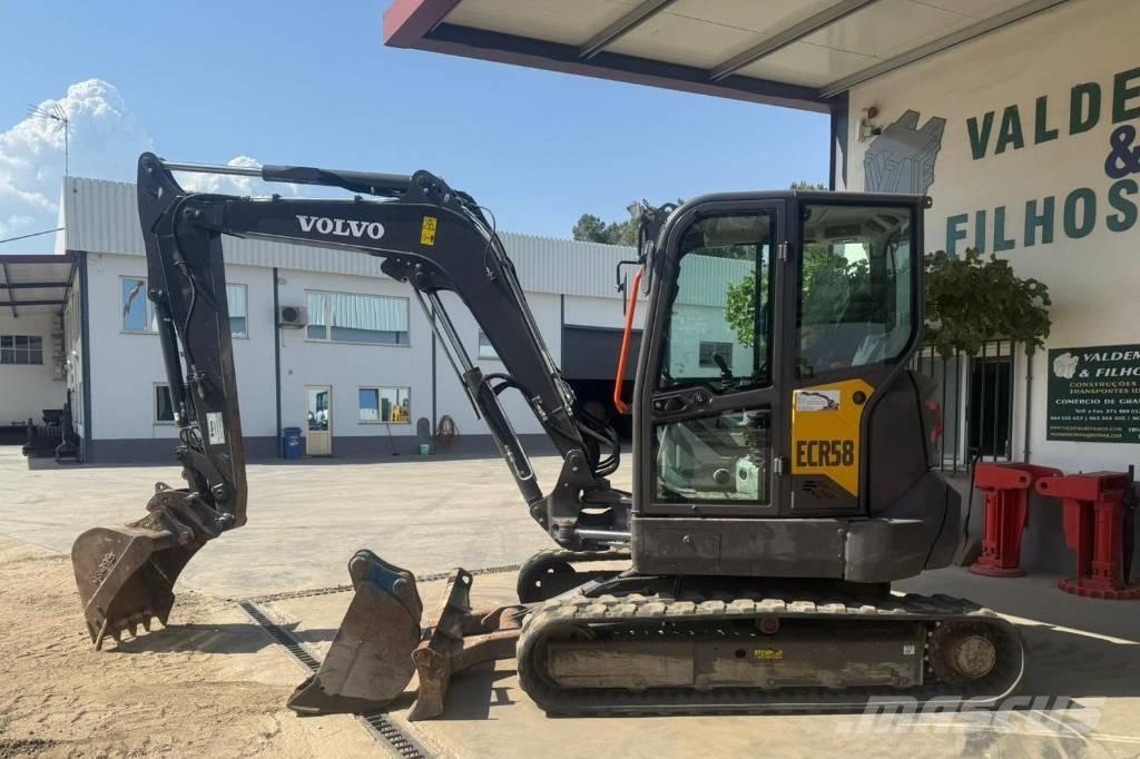 Volvo ECR 58 F Mini bageri <7t