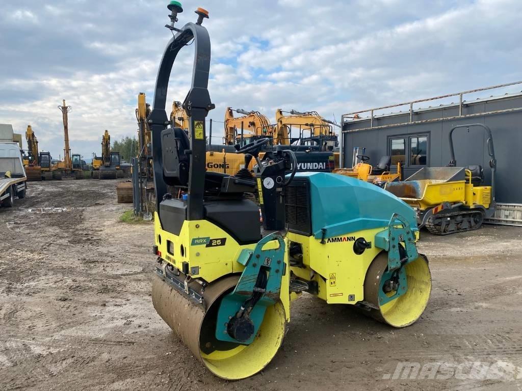 Ammann ARX 26 Valjci sa dvojnim bubnjem