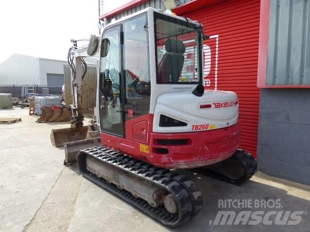 Takeuchi TB 260 Mini bageri <7t
