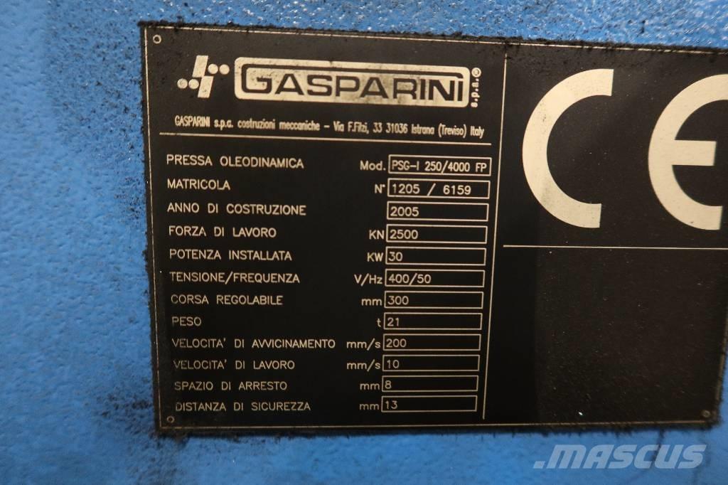 Gasparini PSG 250 Građevinarstvo – ostalo