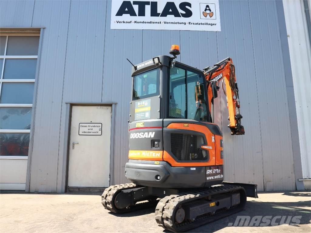 Doosan DX27Z-7 Mini bageri <7t