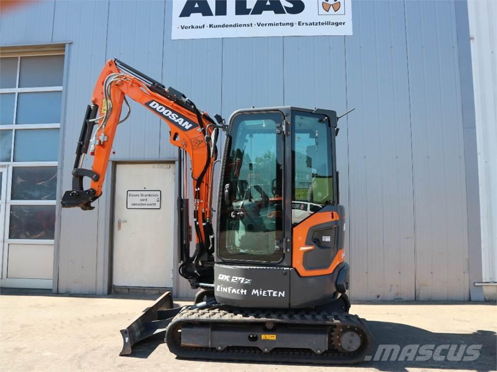 Doosan DX27Z-7 Mini bageri <7t