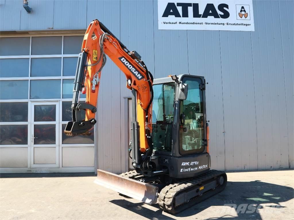 Doosan DX27Z-7 Mini bageri <7t