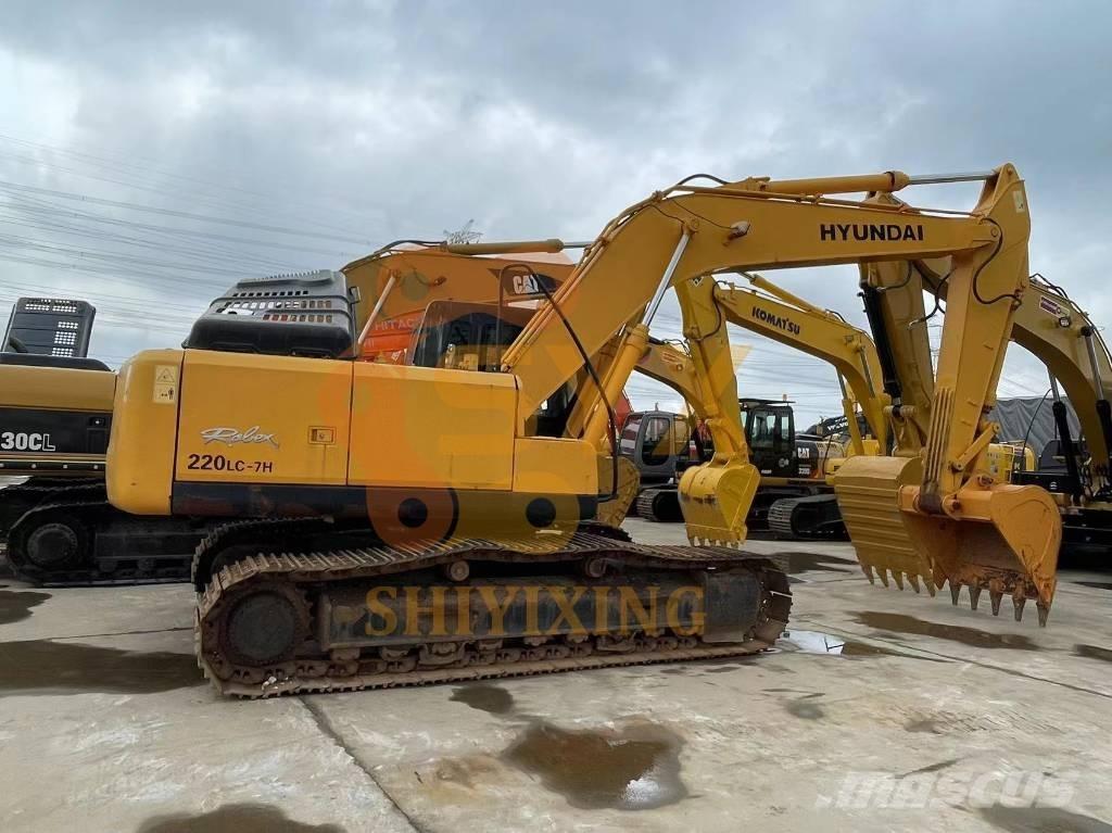 Hyundai Robex 220-7 Bageri gusjeničari