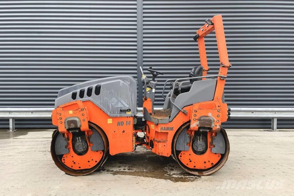 Hamm HD 14 VV Valjci sa dvojnim bubnjem
