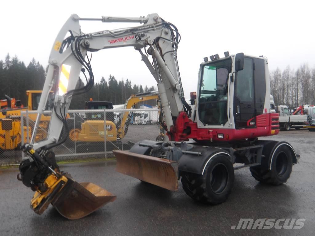 Takeuchi TB 295 W Bageri na kotačima