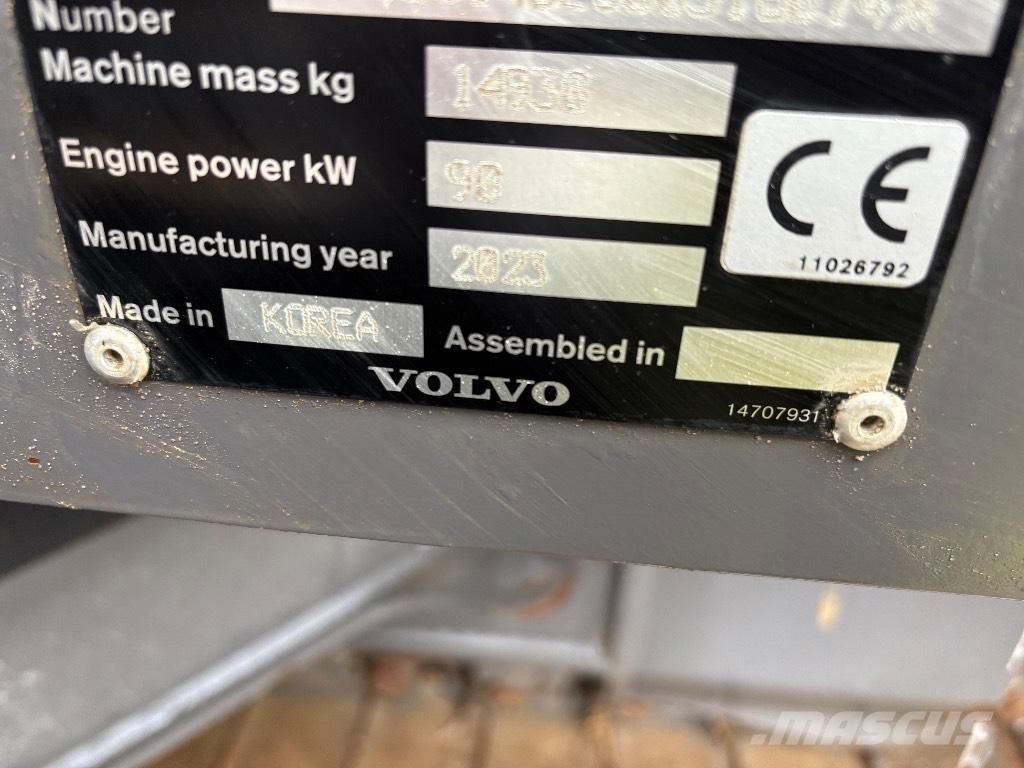 Volvo EC 140 E Bageri gusjeničari