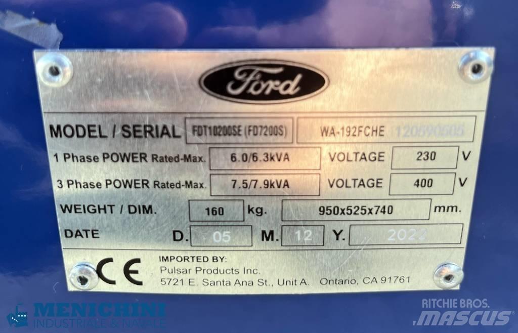 Ford FDT10200SE Dizel agregati