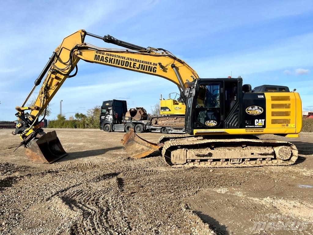CAT 323 EL Bageri gusjeničari