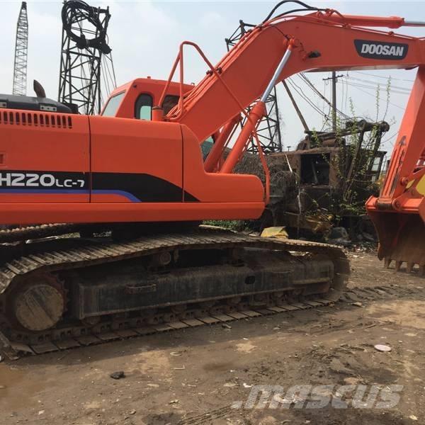Doosan dh220lc-7 Bageri gusjeničari