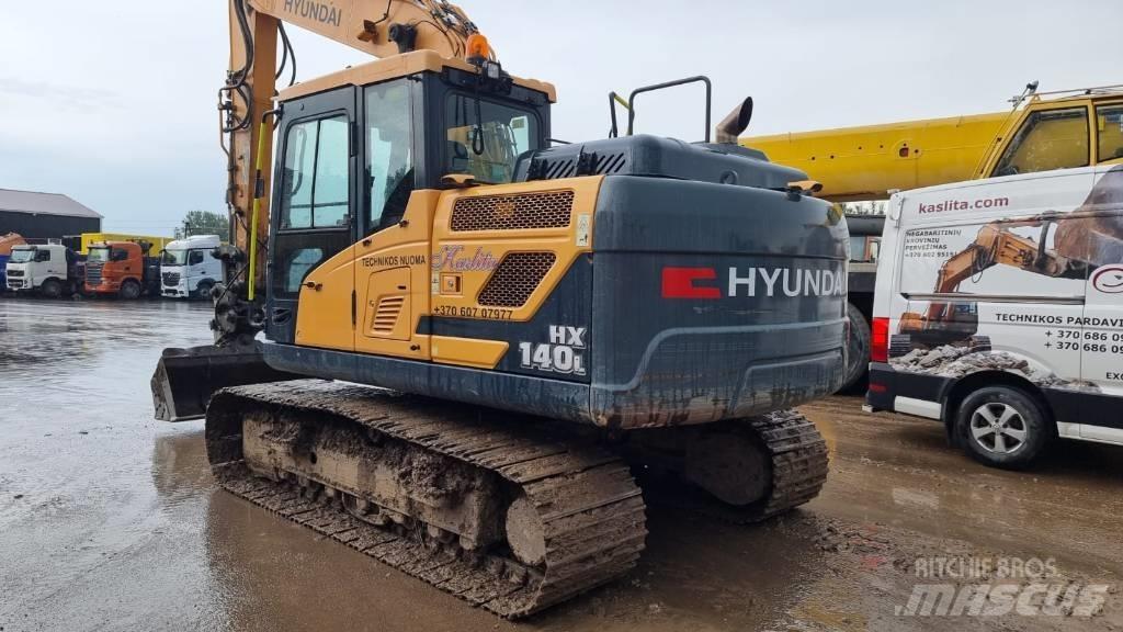 Hyundai HX 140 L Bageri gusjeničari