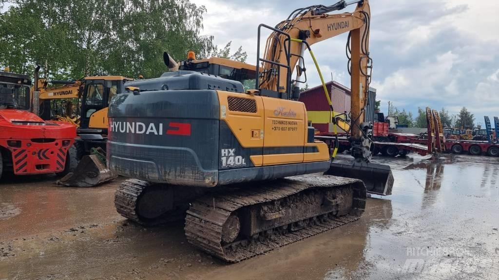 Hyundai HX 140 L Bageri gusjeničari